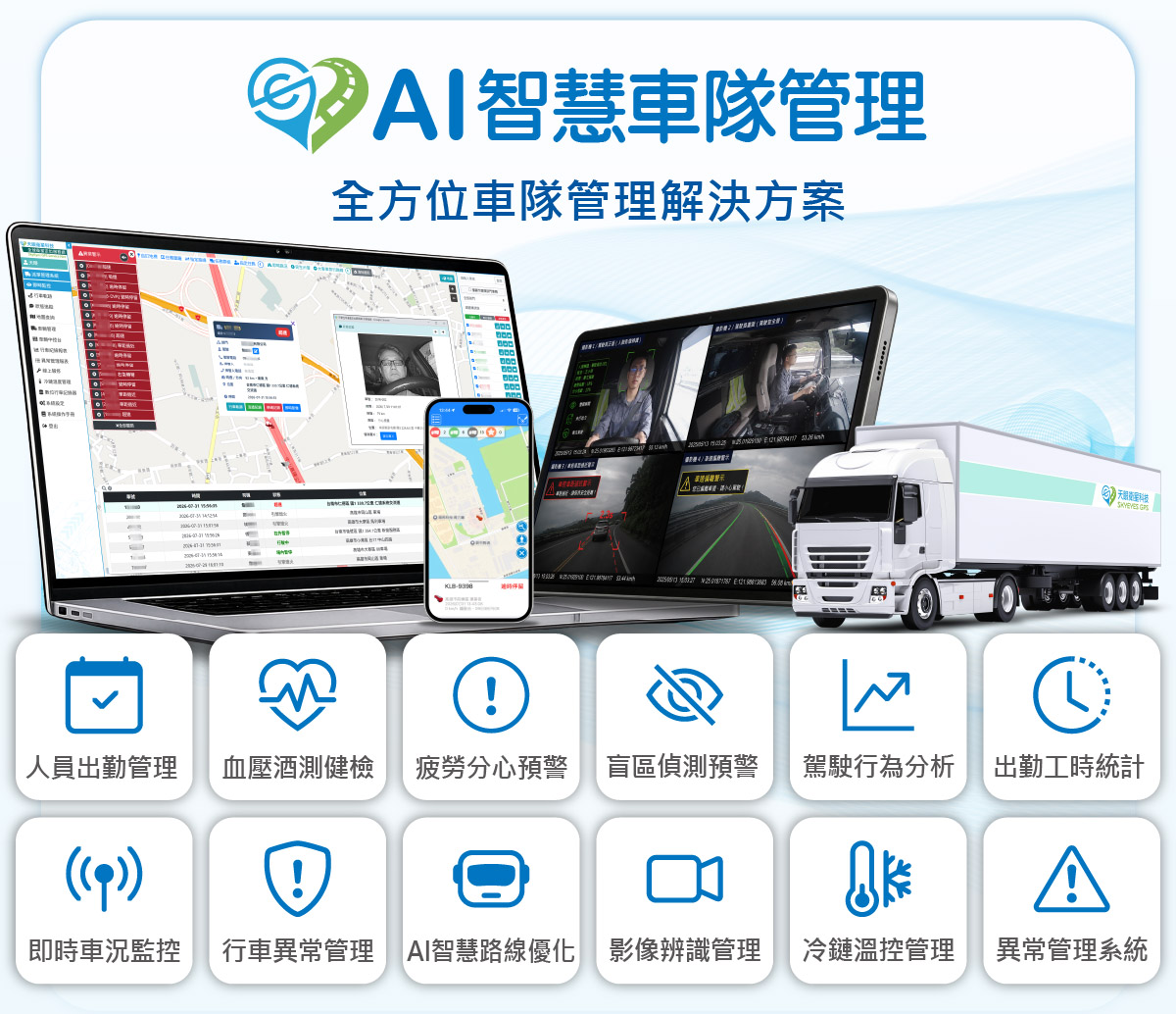 AI智慧車隊管理